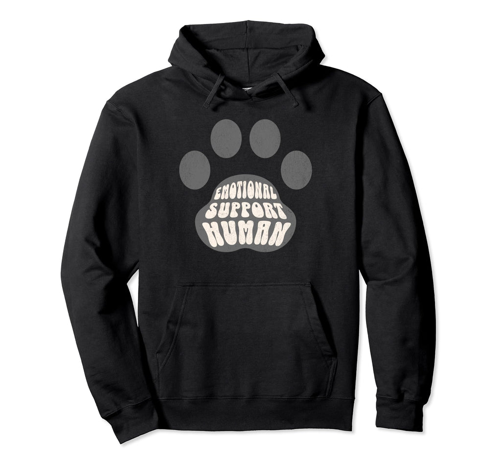 Emotional Support Human Hoodie - Custom Art Print Men Women - T-Shirt, Sweatshirt, Hoodie