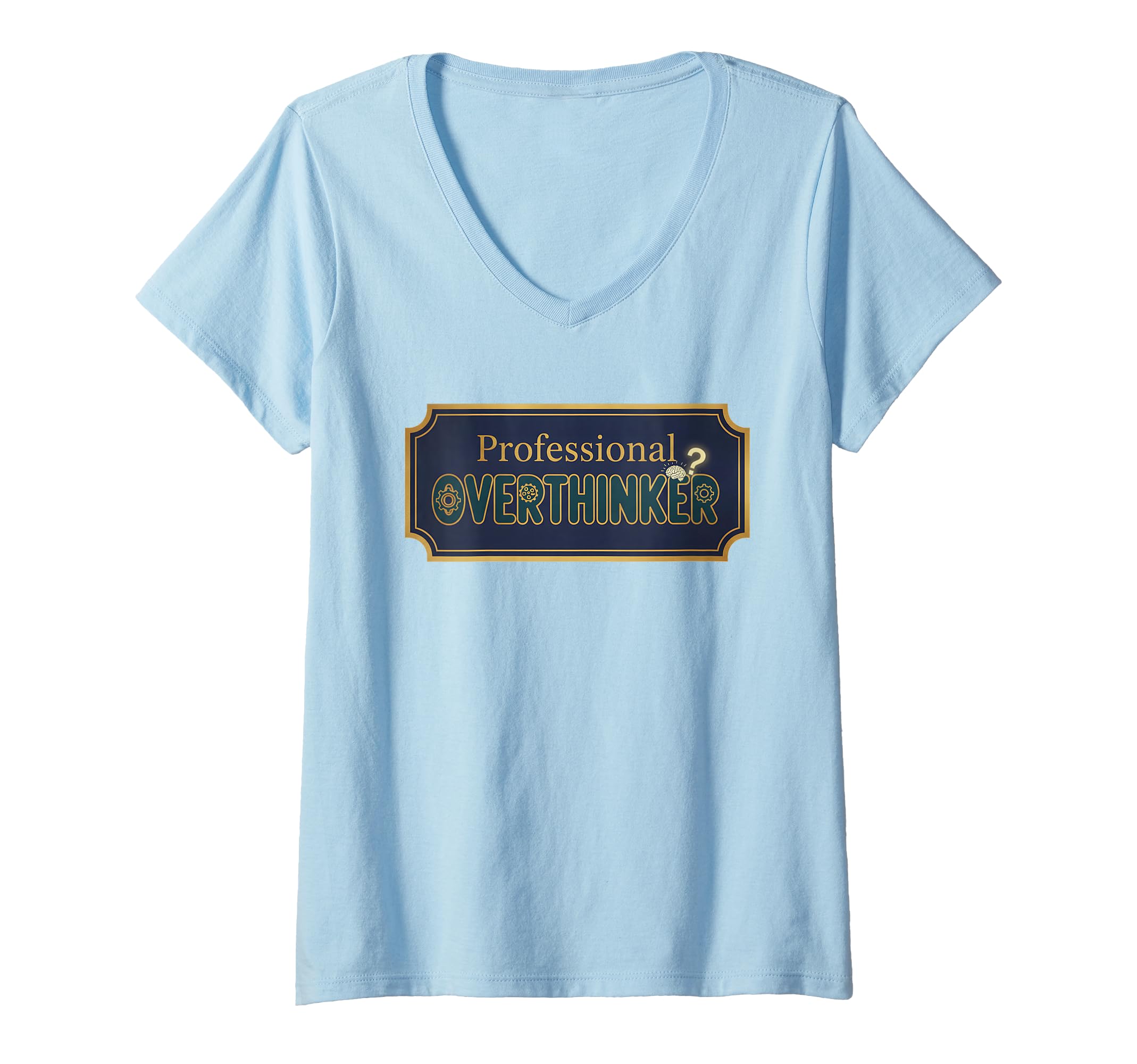 Womens Navy Professional T-Shirt - Aesthetic Graphic for Adults - T-Shirt, Sweatshirt, Hoodie