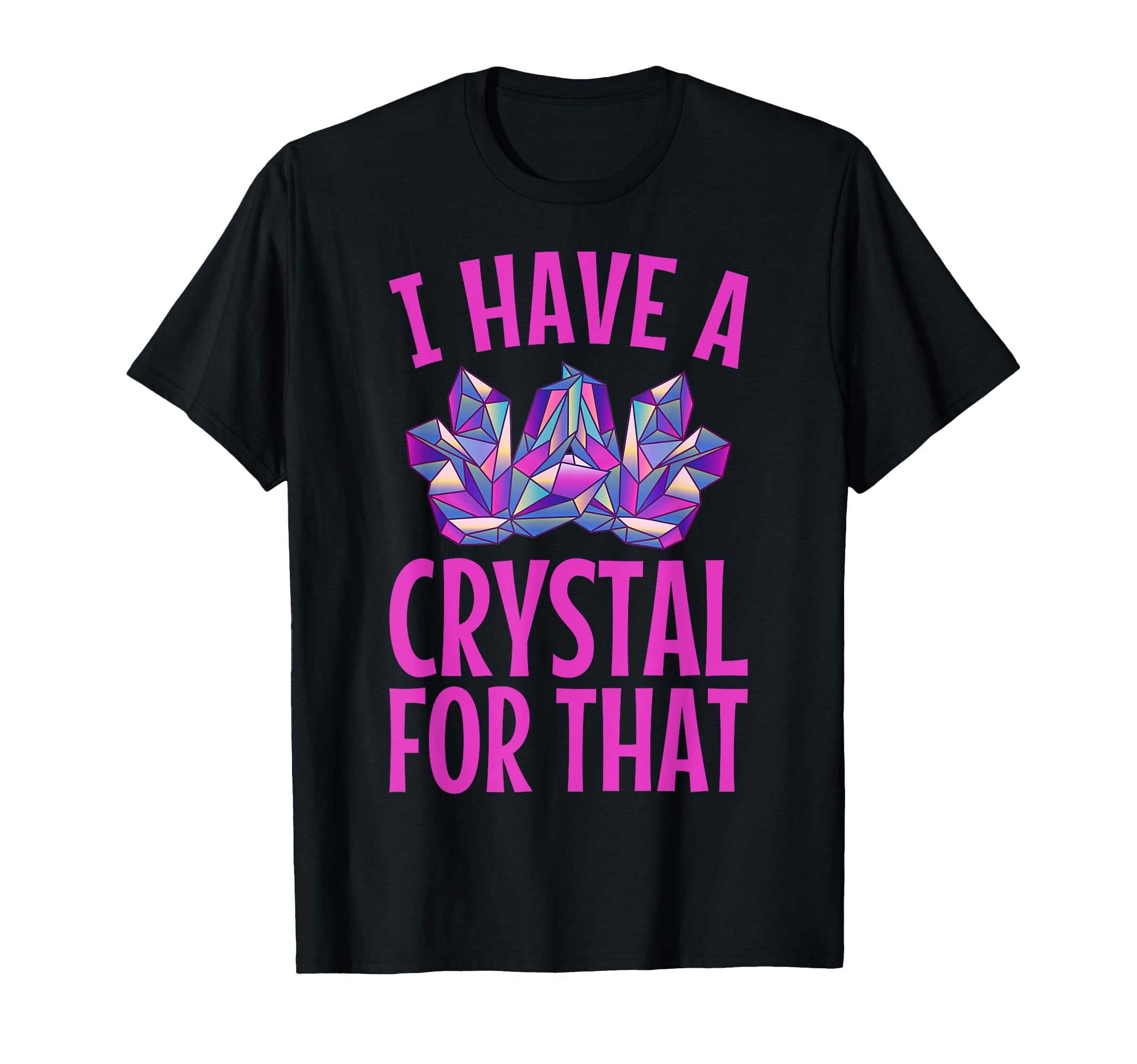 Crystal Gemstone Chakra Spiritual T-Shirt - Trendy Graphic for Adults - T-Shirt, Sweatshirt, Hoodie