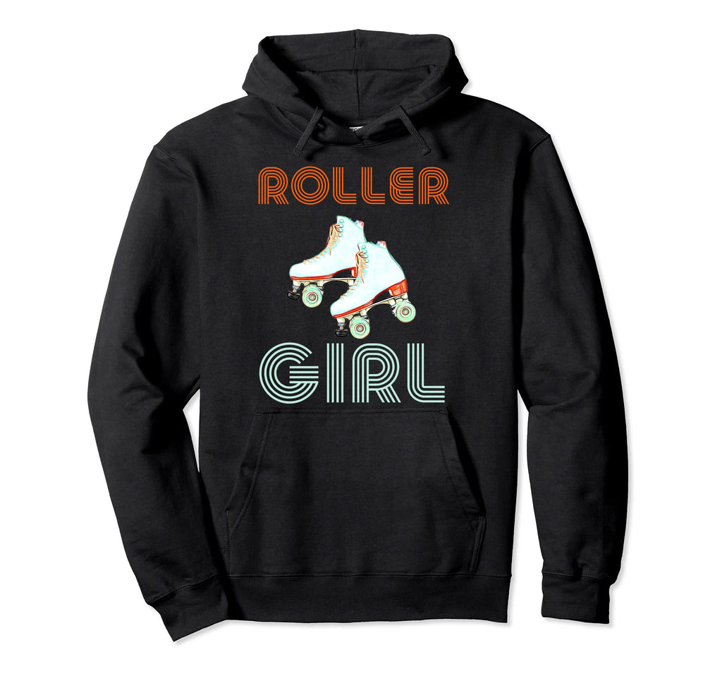Roller Skating Skater Hoodie - Trendy Graphic Men Women - T-Shirt, Sweatshirt, Hoodie
