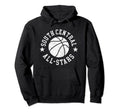 South Central All Stars Distressed Hoodie - Minimalist Print for Adults - T-Shirt, Sweatshirt, Hoodie