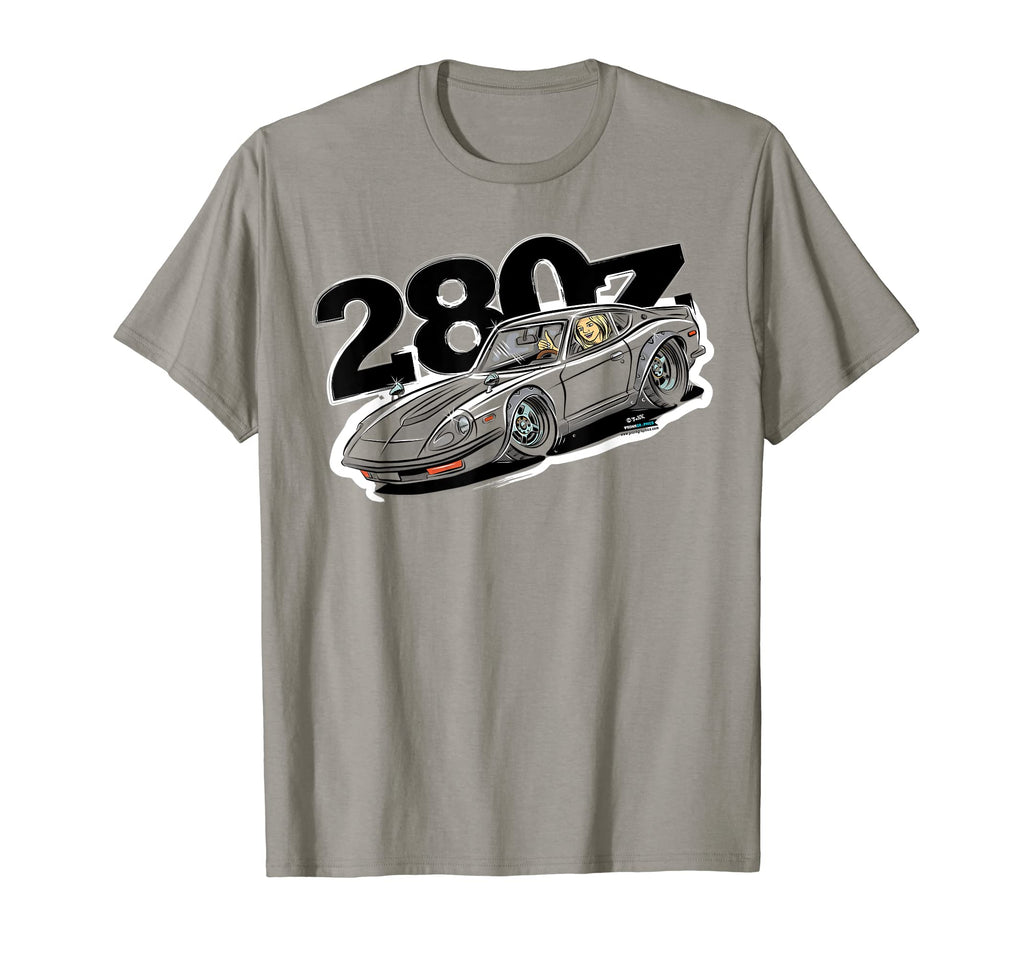 280Z Sports Car T-Shirt - Aesthetic Graphic Men Women - T-Shirt, Sweatshirt, Hoodie