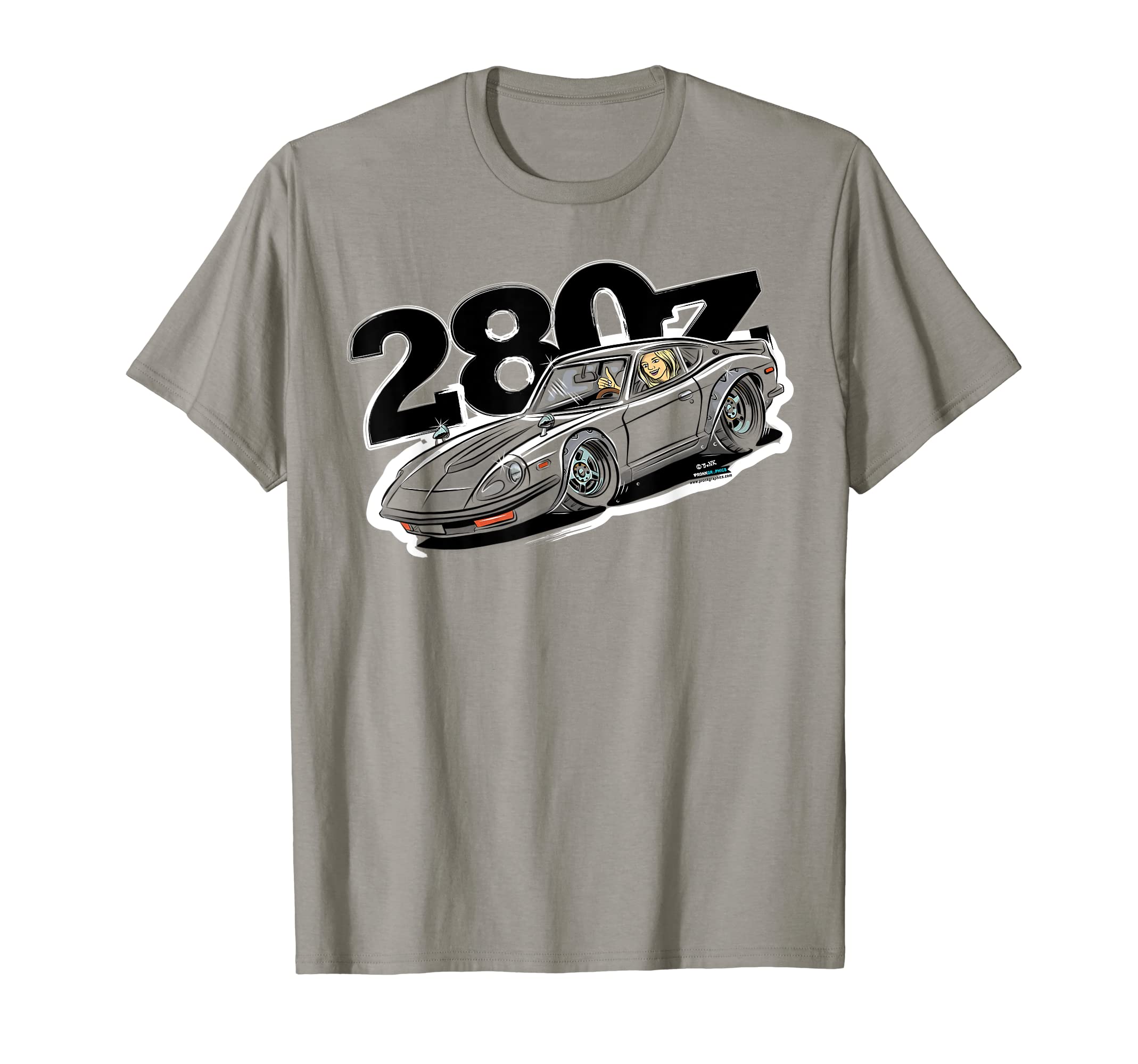 280Z Sports Car T-Shirt - Aesthetic Graphic Men Women - T-Shirt, Sweatshirt, Hoodie