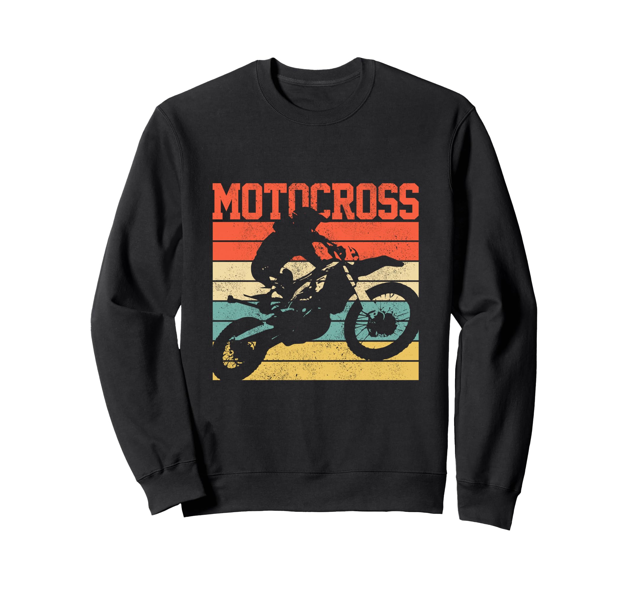 Motocross Mx Dirt Bike Motorcycle Sweatshirt - Unique Graphic Unisex - T-Shirt, Sweatshirt, Hoodie