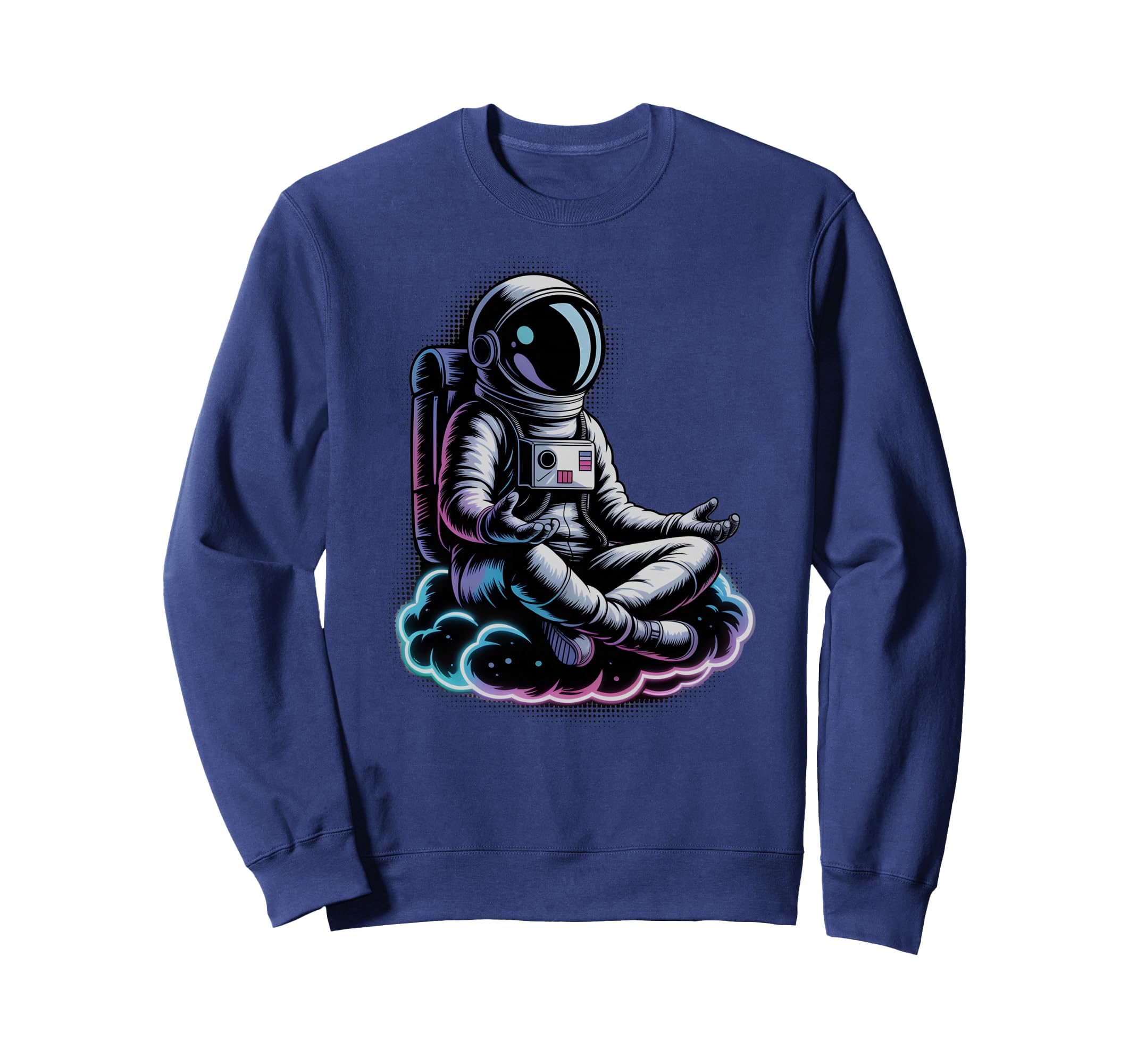 Yoga Astronaut Wellness Tai Chi Sweatshirt - Aesthetic Graphic Men Women - T-Shirt, Sweatshirt, Hoodie