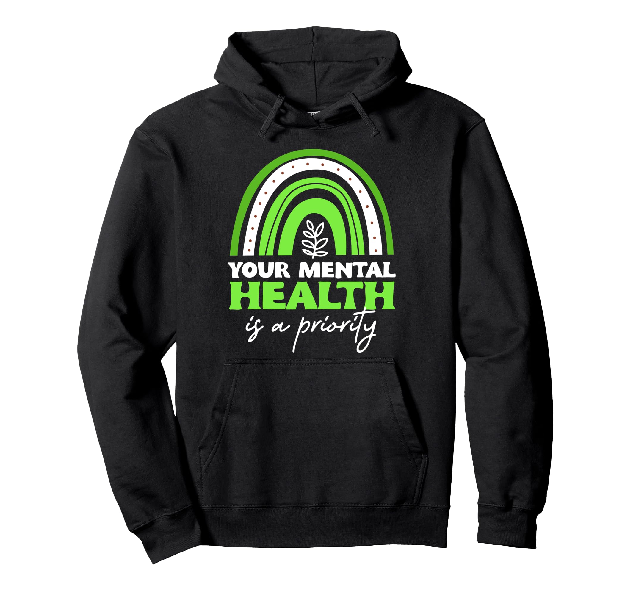 Mental Health Awareness Month Anxiety Hoodie - Aesthetic Graphic Men Women - T-Shirt, Sweatshirt, Hoodie