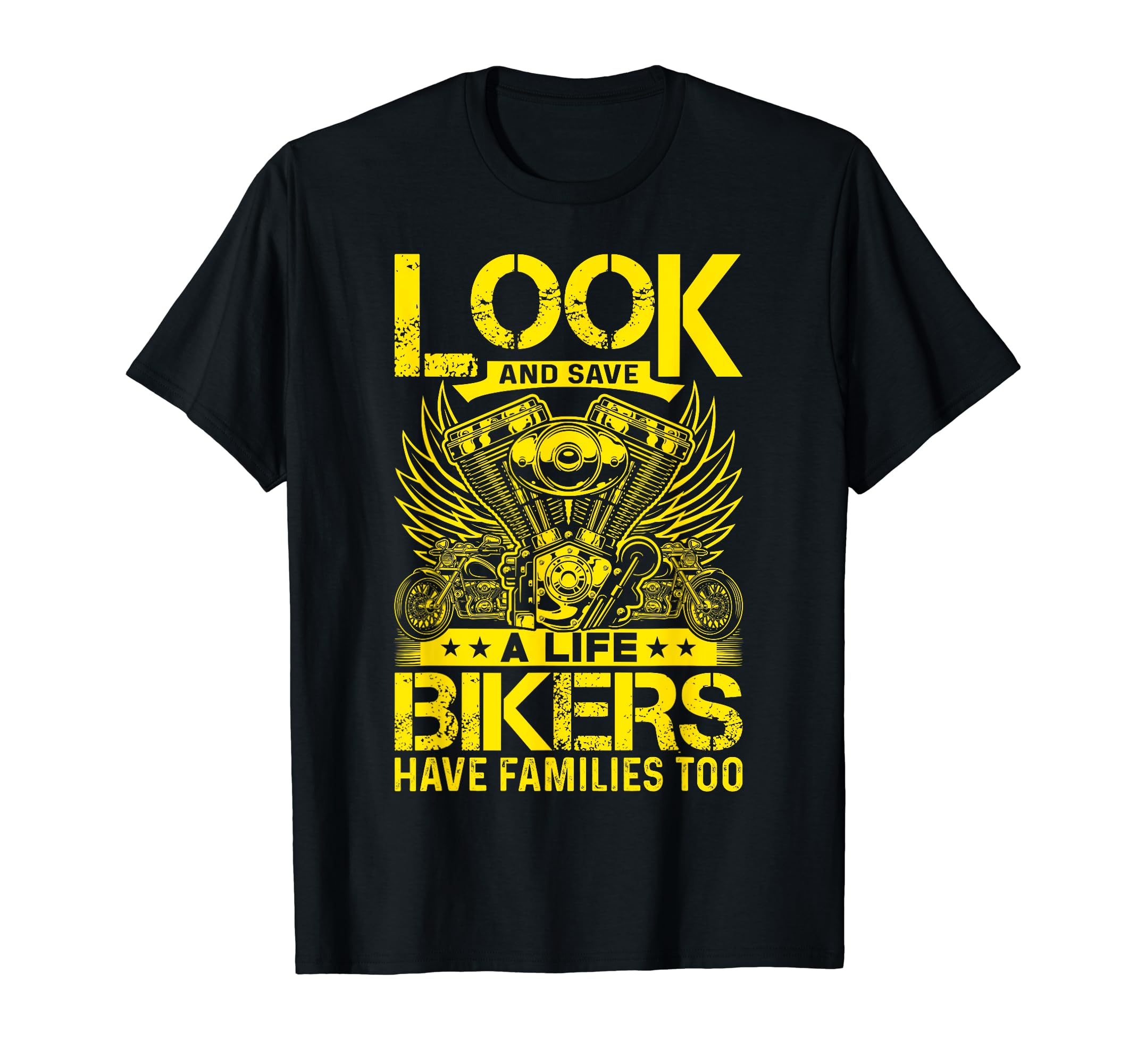 And Save Life Bikers Motorcycle Biker T-Shirt - Novelty Apparel Men Women - T-Shirt, Sweatshirt, Hoodie