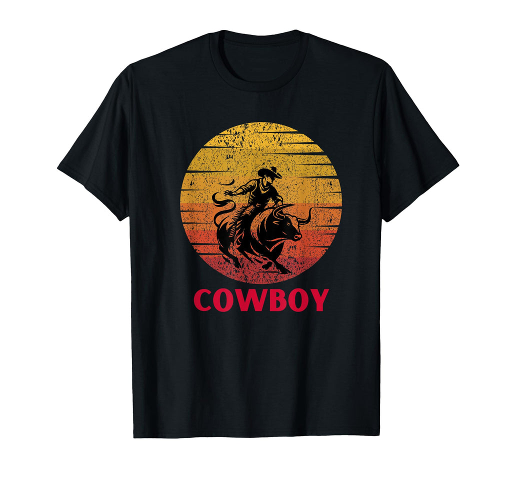 Cowboy Western Country Mens T-Shirt - Novelty Apparel Unisex - T-Shirt, Sweatshirt, Hoodie