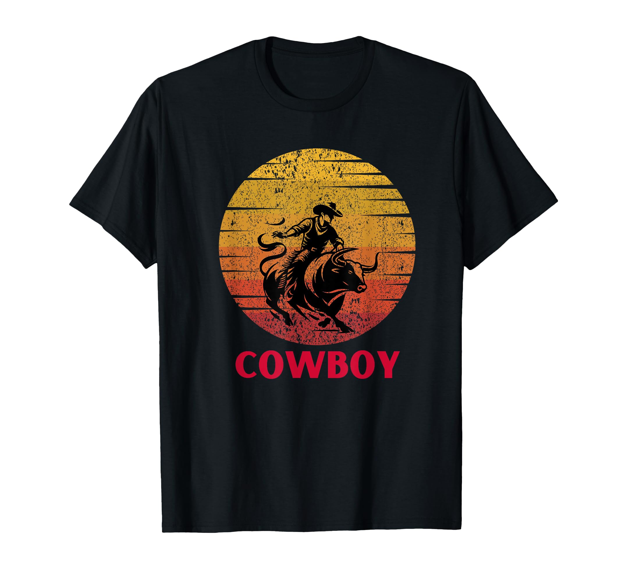 Cowboy Western Country Mens T-Shirt - Novelty Apparel Unisex - T-Shirt, Sweatshirt, Hoodie