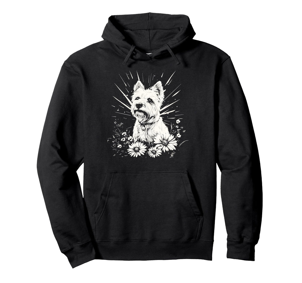 Tattoo Lover West Highland White Terrier Hoodie - Unique Graphic Men Women - T-Shirt, Sweatshirt, Hoodie