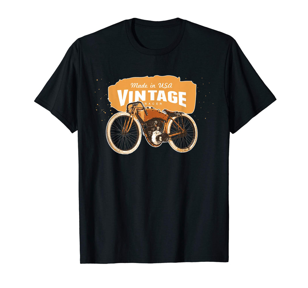 Flat Track Racer Motorcycle T-Shirt - Unique Graphic for Adults - T-Shirt, Sweatshirt, Hoodie