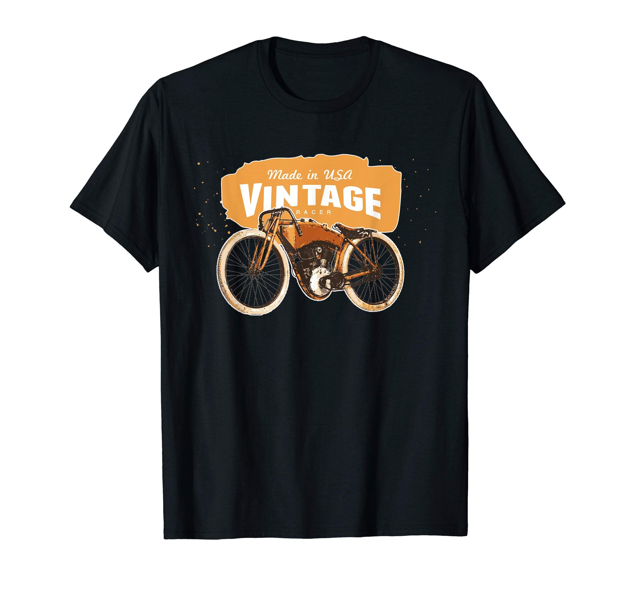 Flat Track Racer Motorcycle T-Shirt - Unique Graphic for Adults - T-Shirt, Sweatshirt, Hoodie