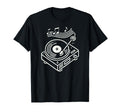 Vinyl Record Player Sketch Music T-Shirt - Fun Novelty Design Men Women - T-Shirt, Sweatshirt, Hoodie
