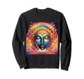 Magic 80S Synthwave Sky Goddess Hipster Sweatshirt - Unique Graphic Unisex - T-Shirt, Sweatshirt, Hoodie