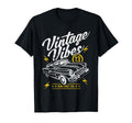 Vibes Main Street Usa Car Distressed T-Shirt - Novelty Apparel for Adults - T-Shirt, Sweatshirt, Hoodie