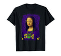 Funny 504 New Orleans Mardi Gras Mona T-Shirt - Minimalist Print Men Women - T-Shirt, Sweatshirt, Hoodie
