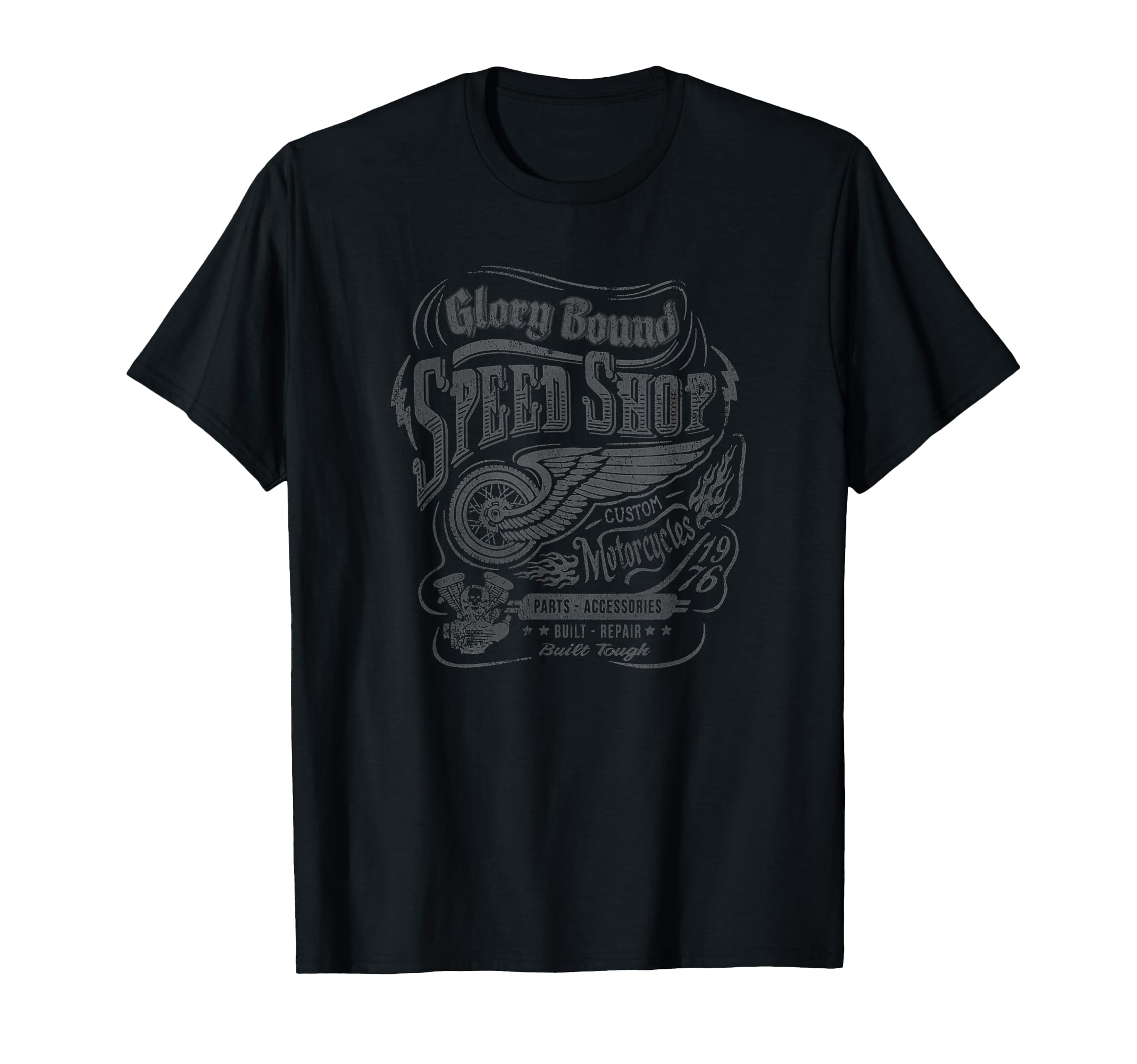 Trendy Glory Bound Speed Shop T-Shirt - Streetwear Style for Adults - T-Shirt, Sweatshirt, Hoodie