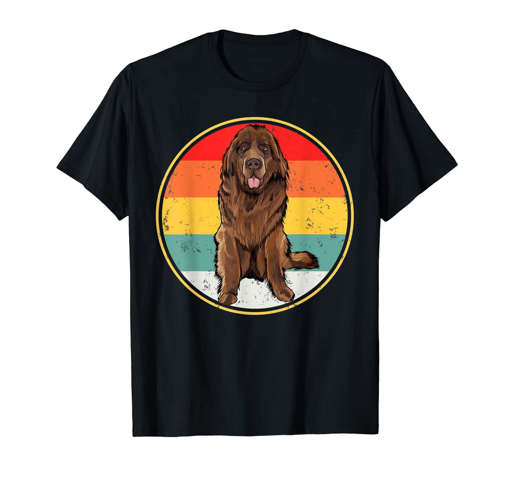 Sunset Newfoundland Dog T-Shirt - Custom Art Print Unisex - T-Shirt, Sweatshirt, Hoodie