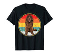 Sunset Newfoundland Dog T-Shirt - Custom Art Print Unisex - T-Shirt, Sweatshirt, Hoodie