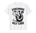 Funny Opossum Raccoon Screaming Is T-Shirt - Trendy Graphic for Adults - T-Shirt, Sweatshirt, Hoodie
