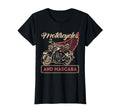 Motorcycles Mascara Biker T-Shirt - Novelty Apparel for Adults - T-Shirt, Sweatshirt, Hoodie