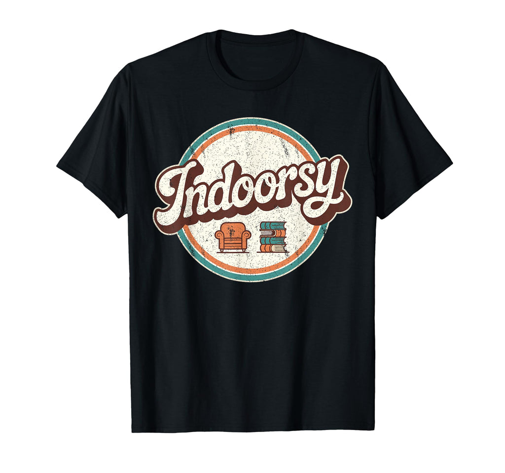 Antisocial Indoorsy Funny Introvert T-Shirt - Trendy Graphic Men Women - T-Shirt, Sweatshirt, Hoodie