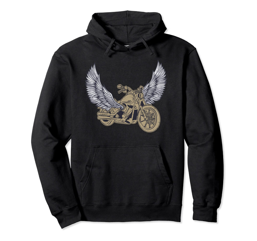 Motorcycle Cruiser Biker Gift Hoodie - Trendy Graphic Men Women - T-Shirt, Sweatshirt, Hoodie