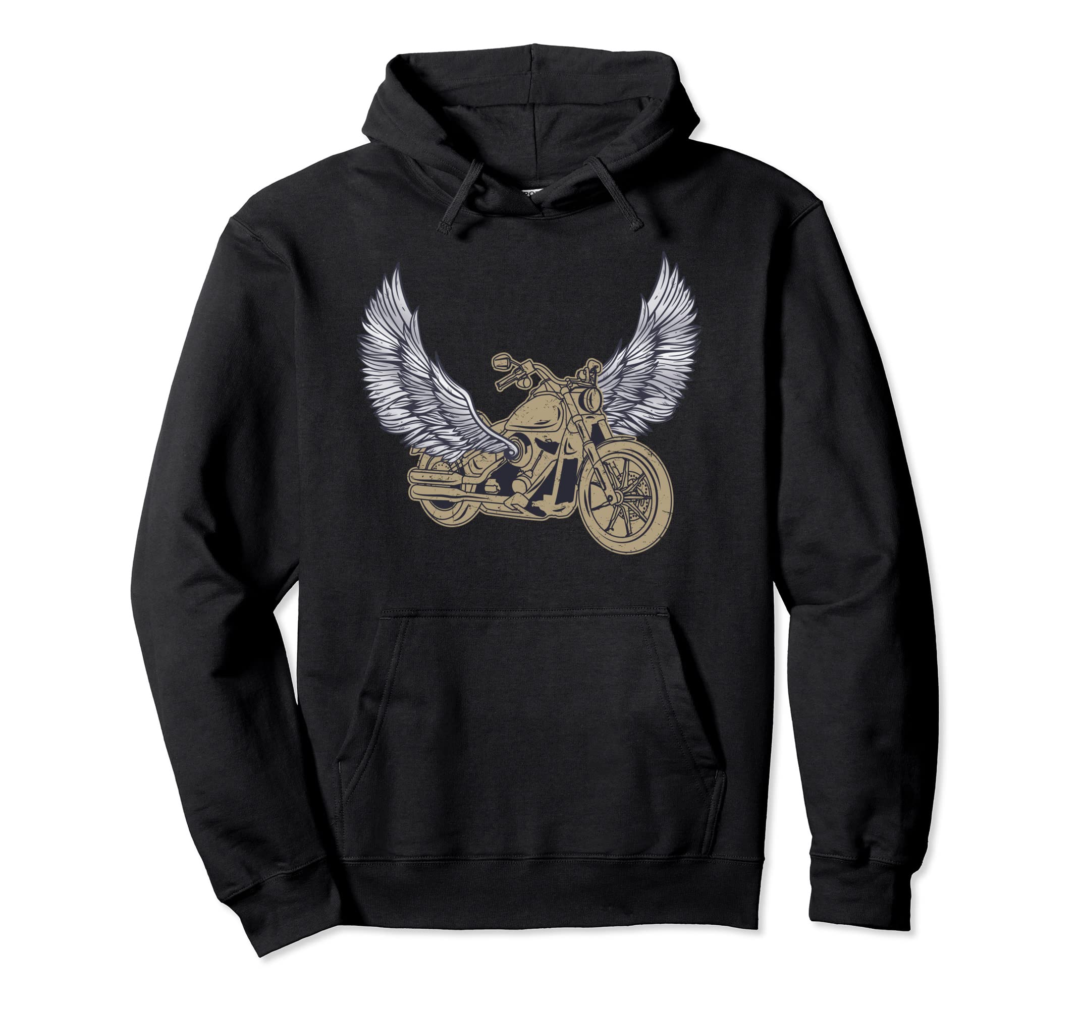 Motorcycle Cruiser Biker Gift Hoodie - Trendy Graphic Men Women - T-Shirt, Sweatshirt, Hoodie