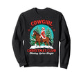 Cowgirl Club Making Spirits Bright Sweatshirt - Unique Graphic Unisex - T-Shirt, Sweatshirt, Hoodie