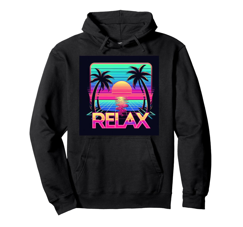 Vaporwave Retrowave Synthwave Outrun Hoodie - Minimalist Print Men Women - T-Shirt, Sweatshirt, Hoodie
