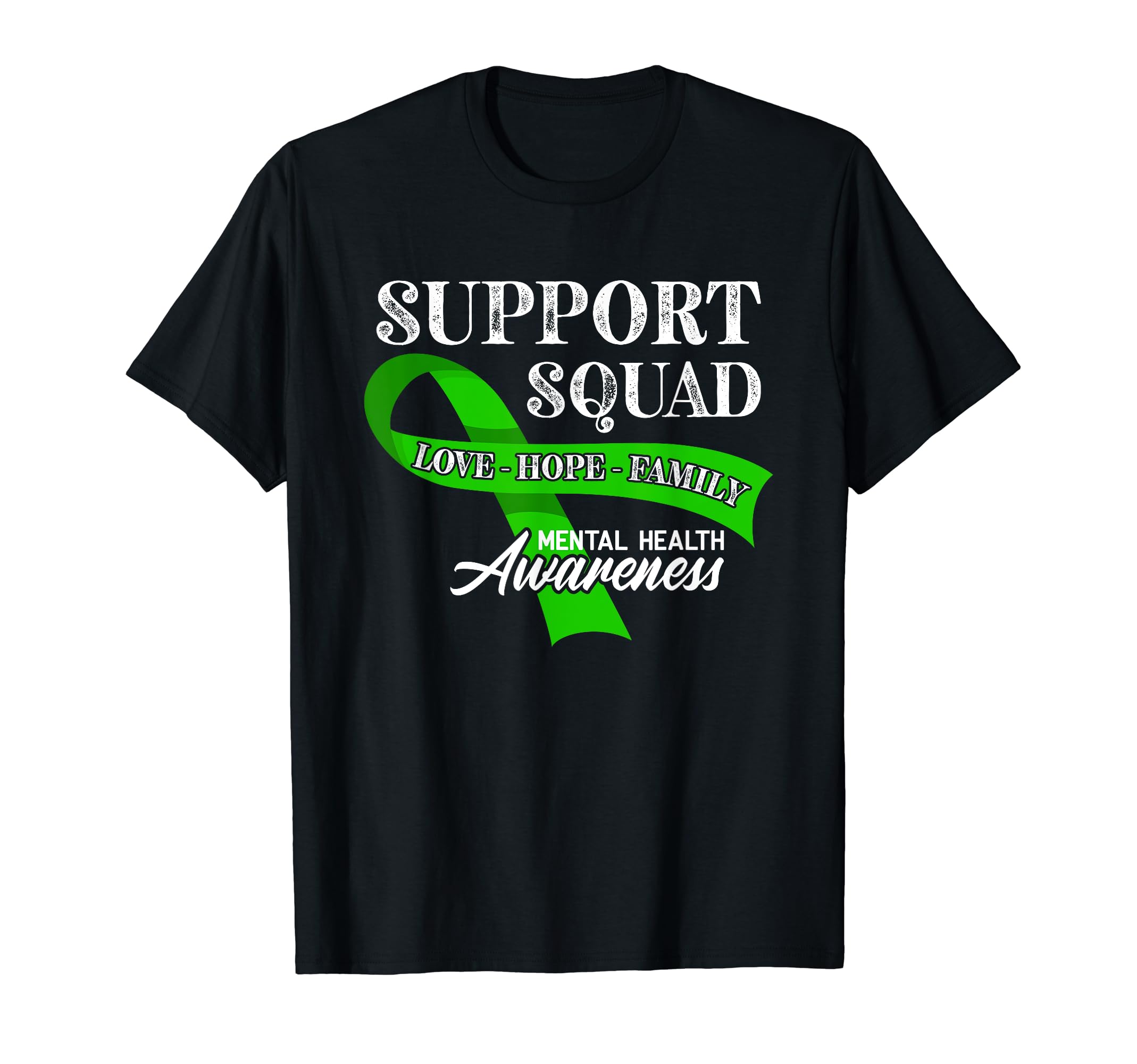 Support Awareness Squad I Depression T-Shirt - Unique Graphic for Adults - T-Shirt, Sweatshirt, Hoodie