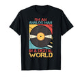 Im Analog Digital World Vinyl Music T-Shirt - Graphic Print Unisex - T-Shirt, Sweatshirt, Hoodie