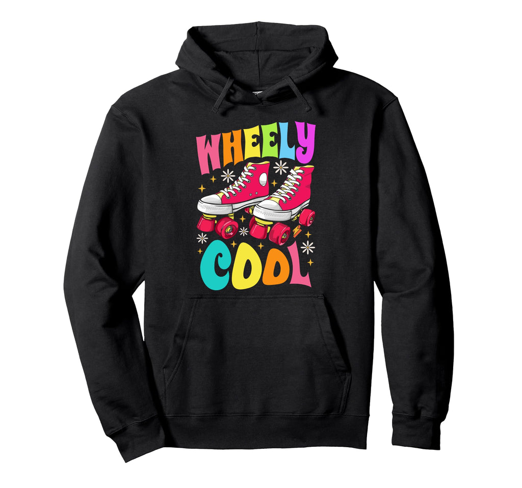 Roller Skating Skate 1970S Wheely Hoodie - Casual Everyday Wear Men Women - T-Shirt, Sweatshirt, Hoodie