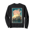 Kentucky Louisville City Skyline Sweatshirt - Custom Art Print for Adults - T-Shirt, Sweatshirt, Hoodie