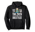 Morning Meditation Bliss Yoga Hoodie - Unique Graphic Men Women - T-Shirt, Sweatshirt, Hoodie