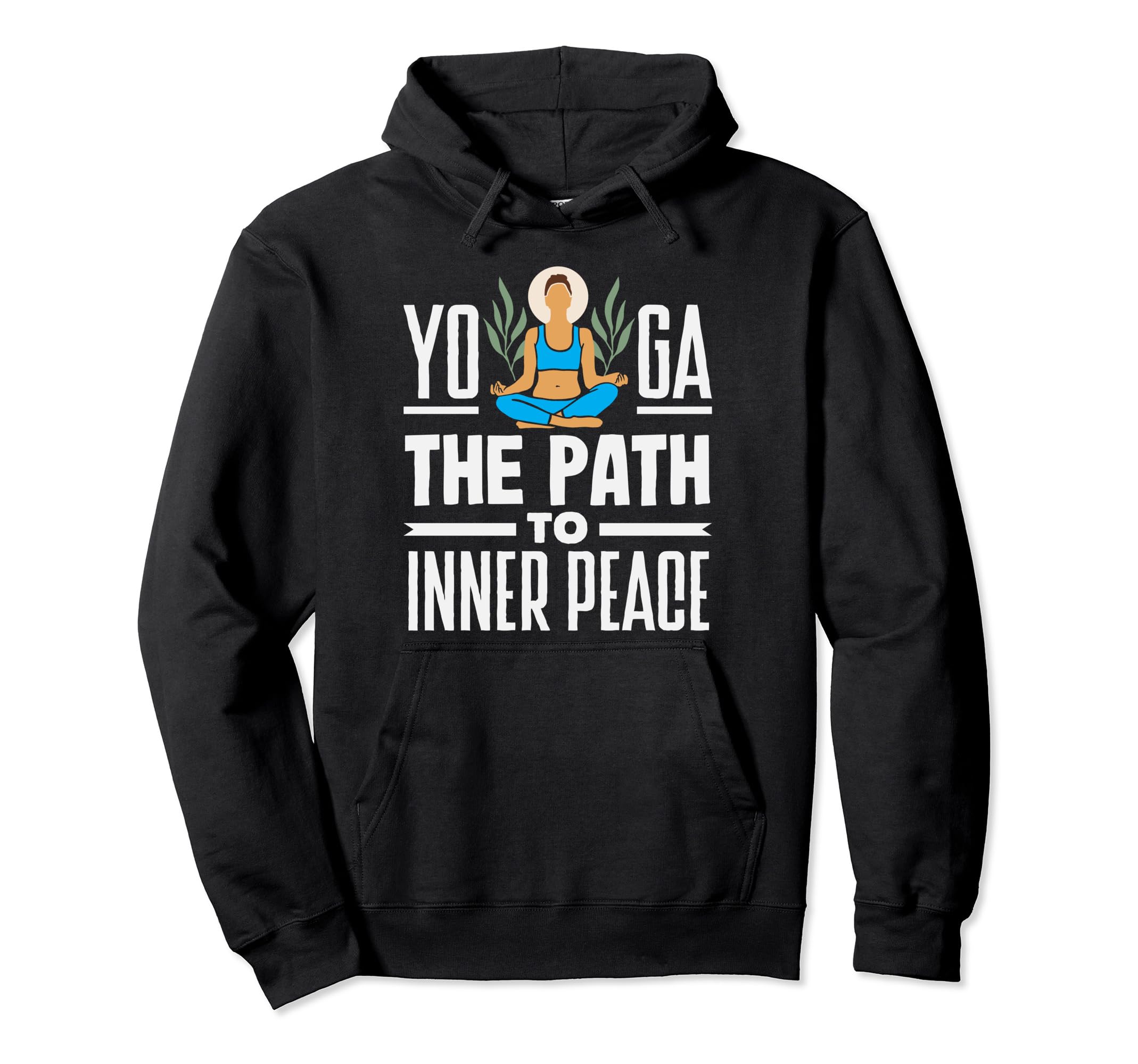 Morning Meditation Bliss Yoga Hoodie - Unique Graphic Men Women - T-Shirt, Sweatshirt, Hoodie