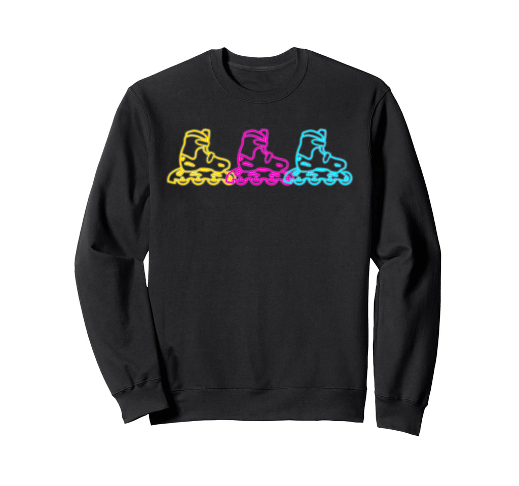 Roller Derby Disco Roller Skating Sweatshirt - Aesthetic Graphic Men Women - T-Shirt, Sweatshirt, Hoodie