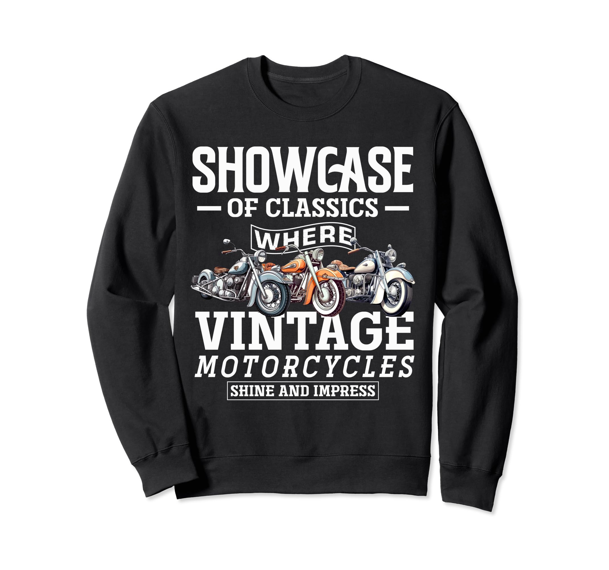 Motorcycle Enthusiast Ride Sweatshirt - Trendy Graphic Men Women - T-Shirt, Sweatshirt, Hoodie