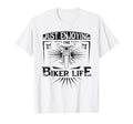 Biker Life Bike And Motorcycle And T-Shirt - Unique Graphic for Adults - T-Shirt, Sweatshirt, Hoodie