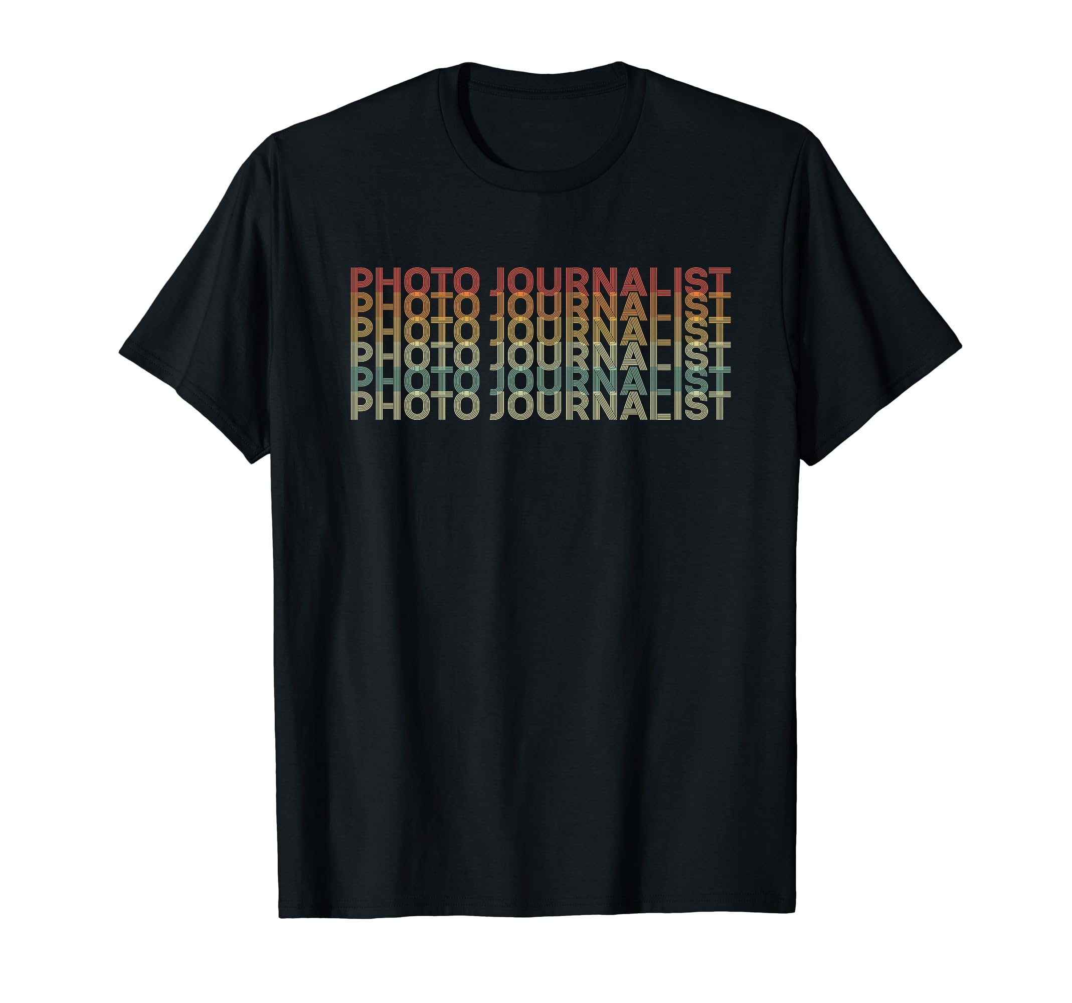 70S Photo Journalist Job Title T-Shirt - Aesthetic Graphic Unisex - T-Shirt, Sweatshirt, Hoodie