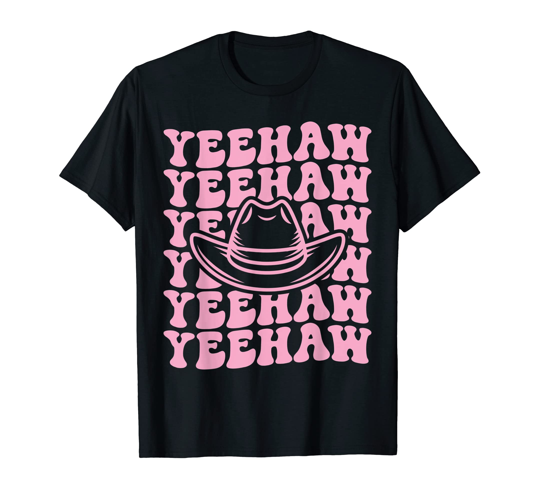 Yee Haw Howdy Rodeo Western Country T-Shirt - Custom Art Print Unisex - T-Shirt, Sweatshirt, Hoodie