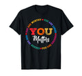 Green Ribbon You Are Worthy Mental T-Shirt - Custom Art Print Unisex - T-Shirt, Sweatshirt, Hoodie