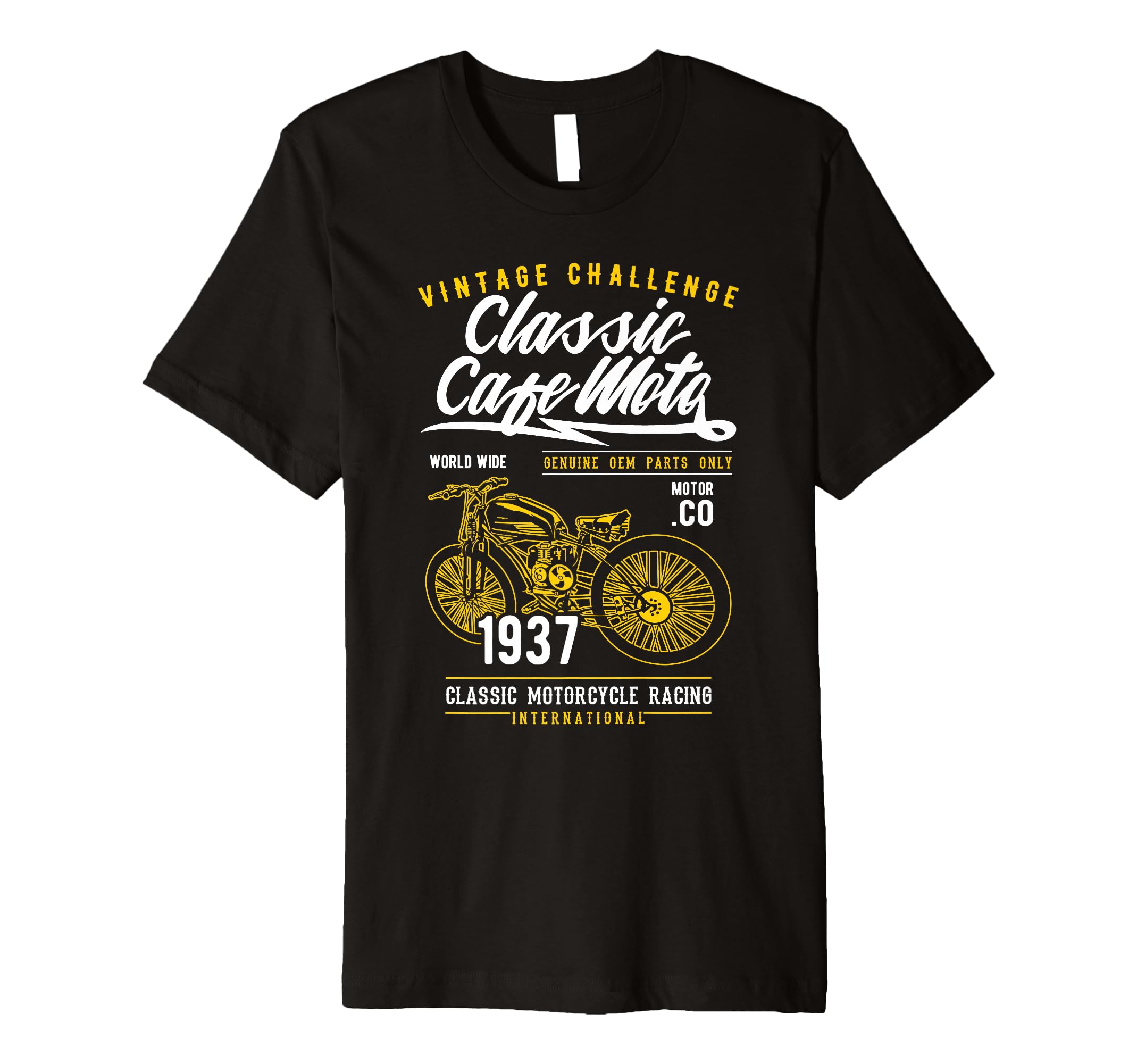 Cafe Racer Motorcycle T-Shirt - Casual Everyday Wear Unisex - T-Shirt, Sweatshirt, Hoodie