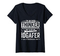 Womens Over Thinker Idgaf Funny T-Shirt - Graphic Print Men Women - T-Shirt, Sweatshirt, Hoodie