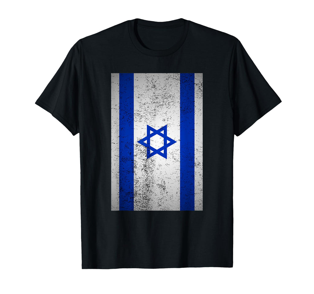 Grunge Israel Flag Jerusalem Western T-Shirt - Minimalist Print Unisex - T-Shirt, Sweatshirt, Hoodie