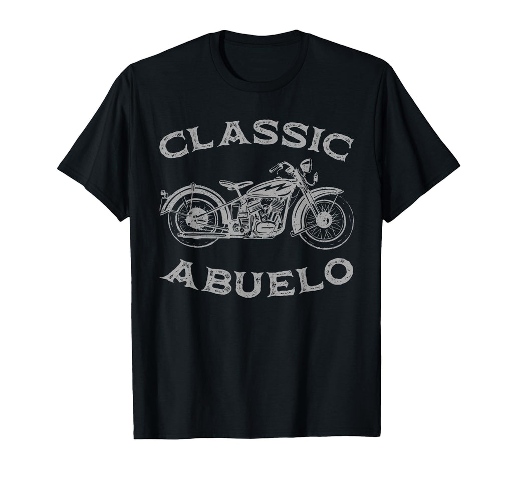 Abuelo Motorcycle Mens Grandpa Biker T-Shirt - Unique Graphic for Adults - T-Shirt, Sweatshirt, Hoodie