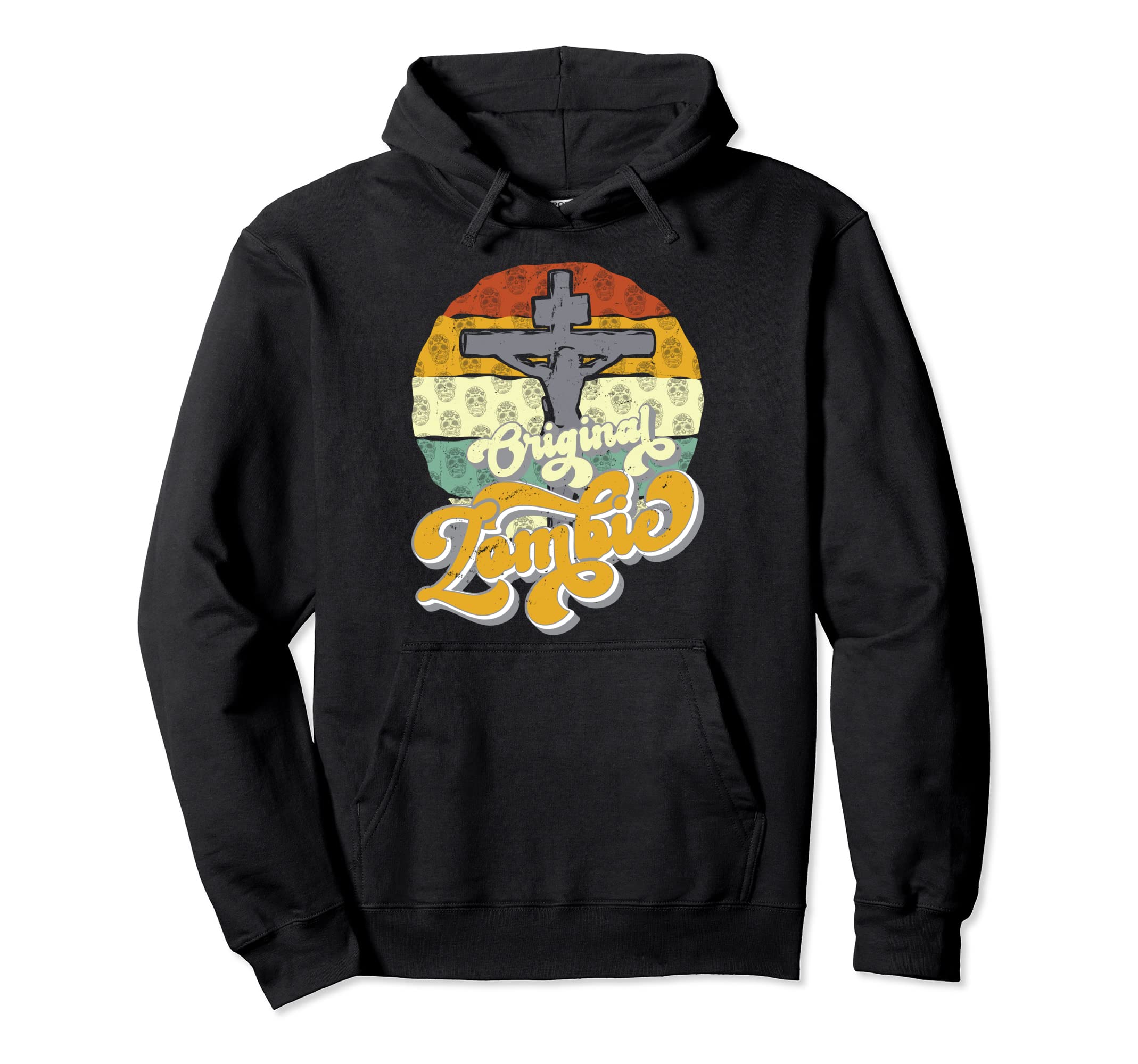 Jesus Christ Original Zombie Day Dead Hoodie - Unique Graphic Men Women - T-Shirt, Sweatshirt, Hoodie