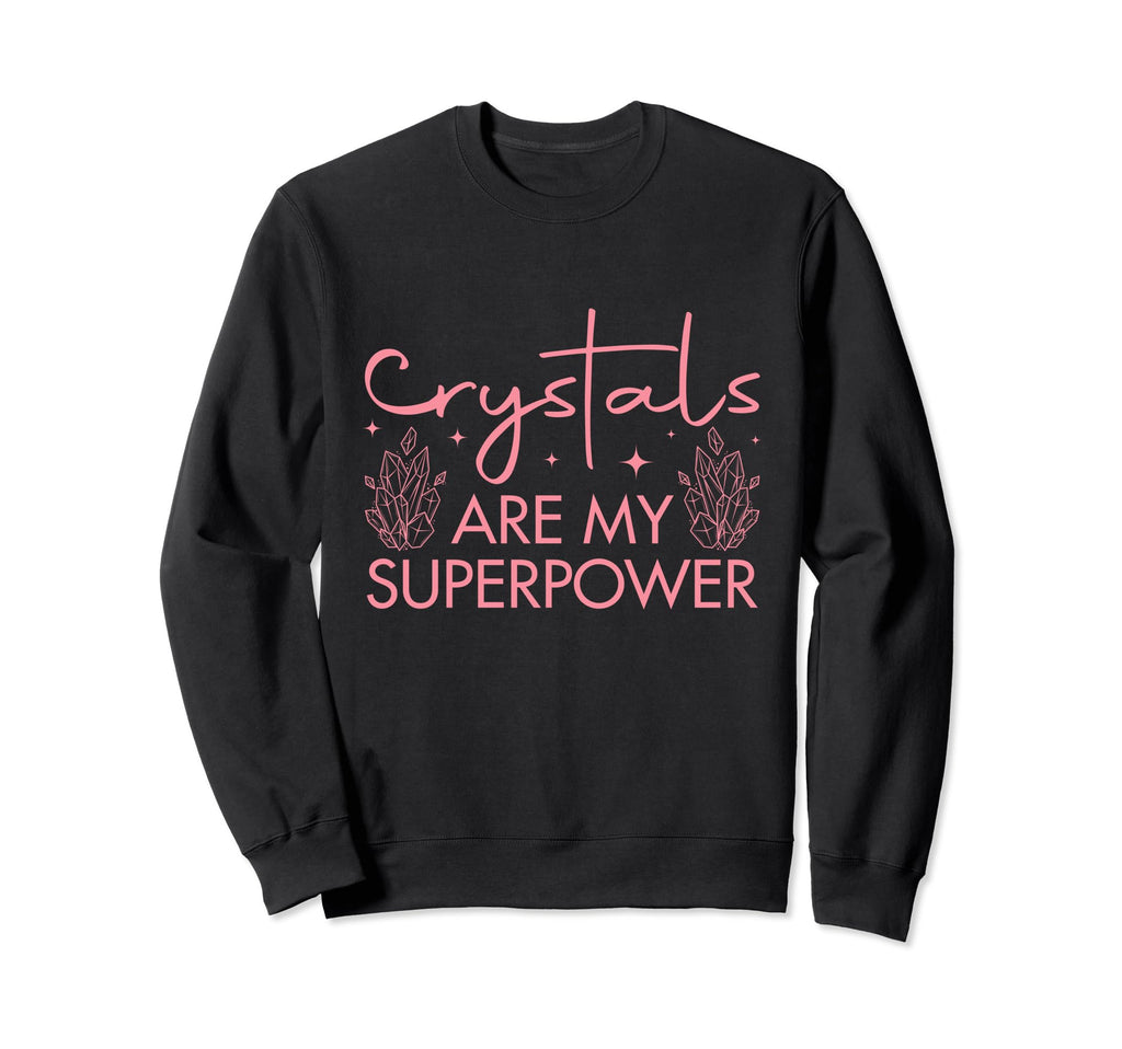 Crystals Witchy Alchemy Chakras Sweatshirt - Unique Graphic Men Women - T-Shirt, Sweatshirt, Hoodie