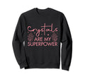 Crystals Witchy Alchemy Chakras Sweatshirt - Unique Graphic Men Women - T-Shirt, Sweatshirt, Hoodie