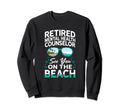 Sunglasses Beach Retired Mental Sweatshirt - Aesthetic Graphic for Adults - T-Shirt, Sweatshirt, Hoodie